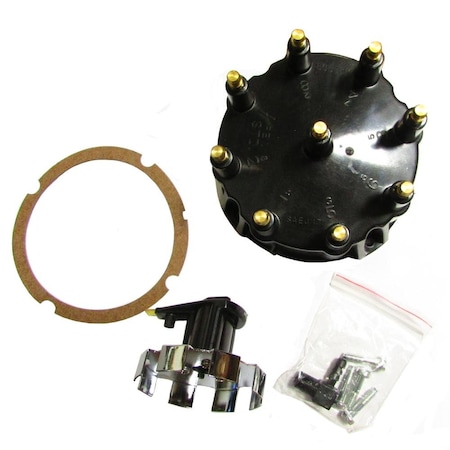 Aftermarket Cap and Rotor Kit for MerCruiser Thunderbolt HEI V8 Replaces 185273, 805759Q3 ELI80-0664